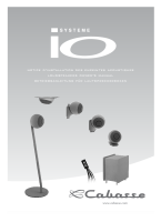 Cabasse IO-SYSTEME - Owners Manual 